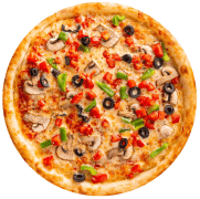 pizza aux champignons